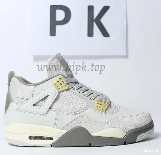 MATERIALS RETAIL Jordan PK READY GOD TO SHIP 4 Undefeated Olive Travis Scott 0510